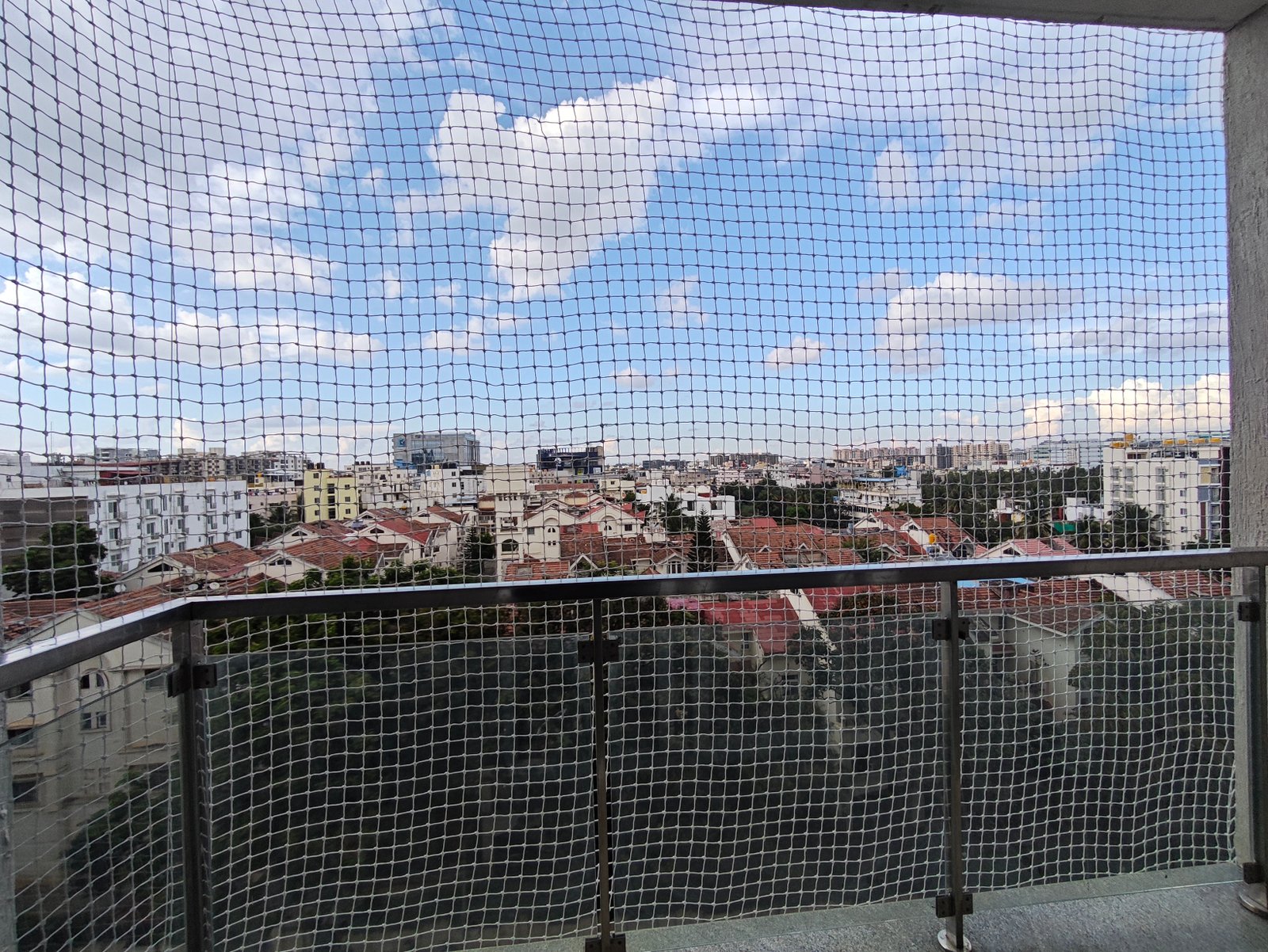 Real Varun Safety Nets balcony installation