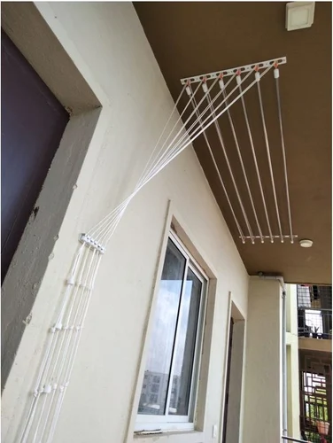 Real project example for Pulley Cloth Hangers